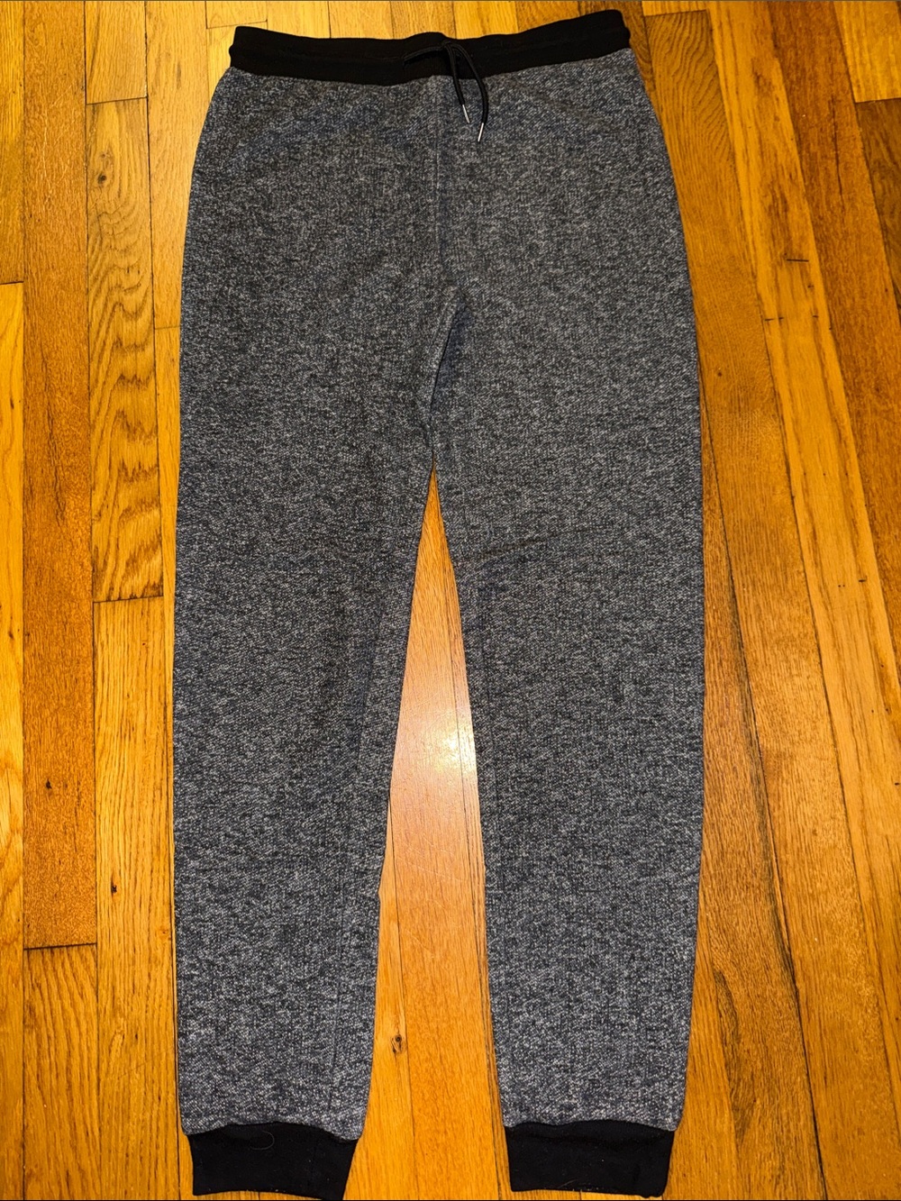Connection 18 Gray Heather Jogger Track Pants with Black Waistband